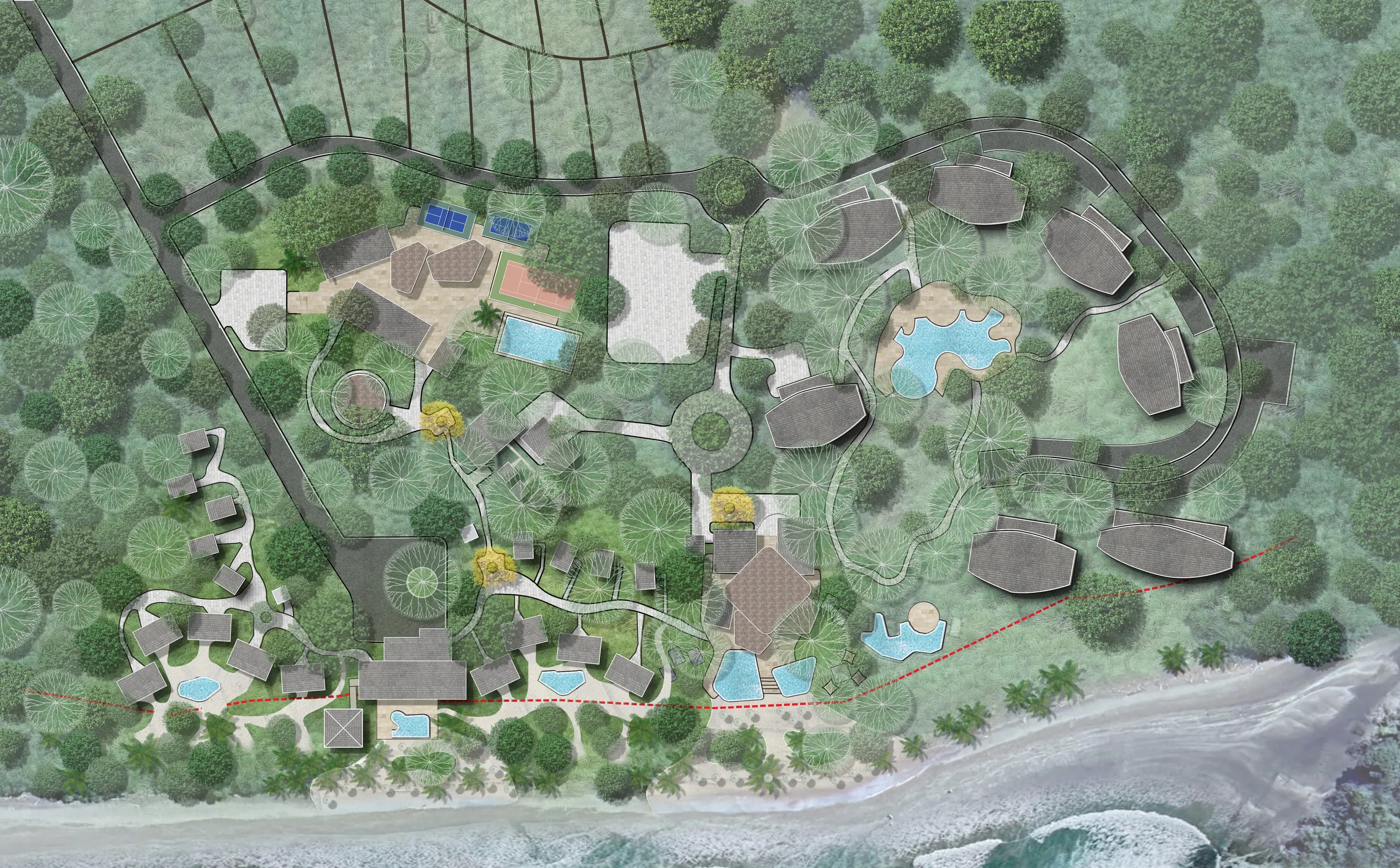 Masterplan Villa Marina · Playa Venao